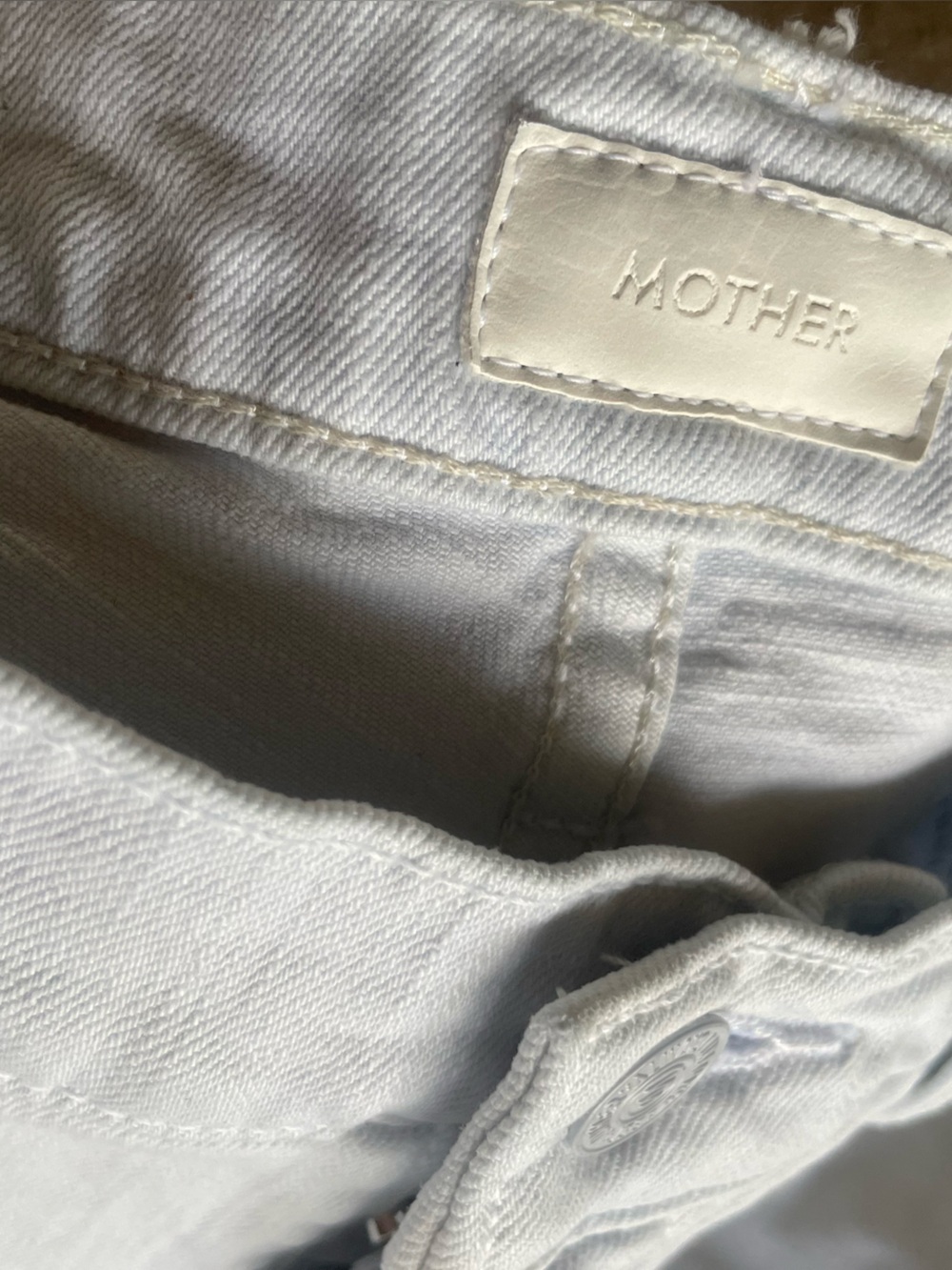 Mother jeans size 26 the scrapper cuff ankle fray - Picture 12 of 13